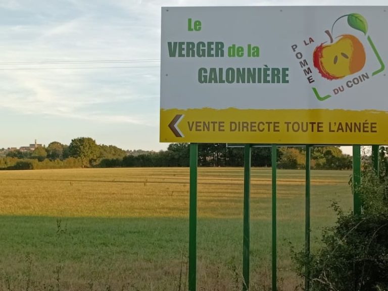 Le verger de la galonnière est une entreprise familiale et locale 49120